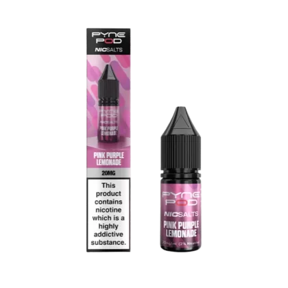 Pyne Pod Nic Salt Pink Purple Lemonade E-Liquid - 5mg