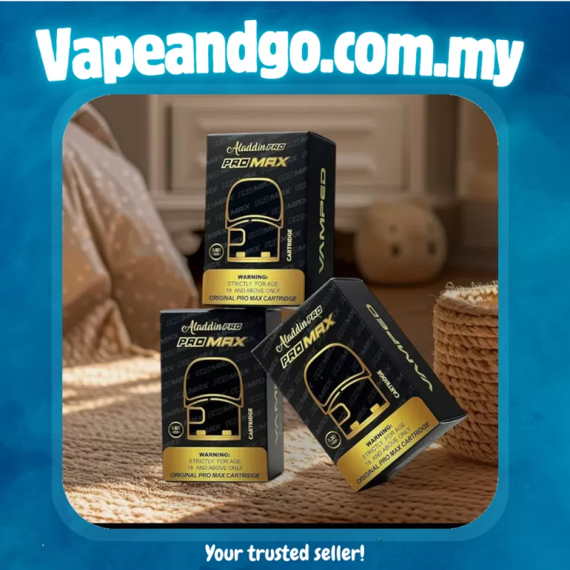 ️ALADDIN PRO MAX Cartridge 0.3/0.6/0.8 Ohm - Vapeandgo Com My
