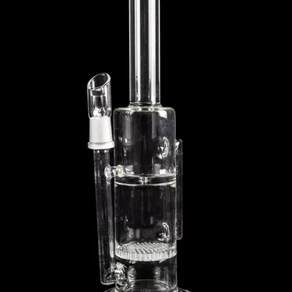 The Bee’s Knees Honeycomb Frit Disc Perc Rig - Vape Store