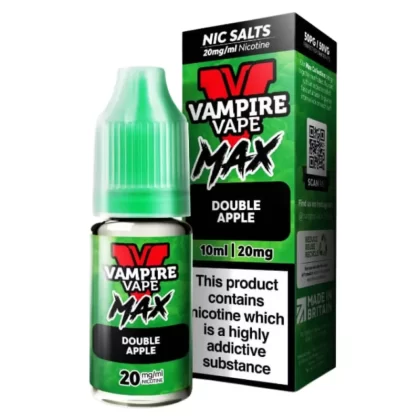 Double Apple VV Max Nic Salt E-Liquid by Vampire Vape (10ml) - 20mg