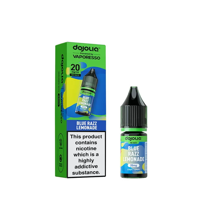 DojoLiq Blue Razz Lemonade 10ml Nic Salt E-Liquid by Vaporesso - Image 2