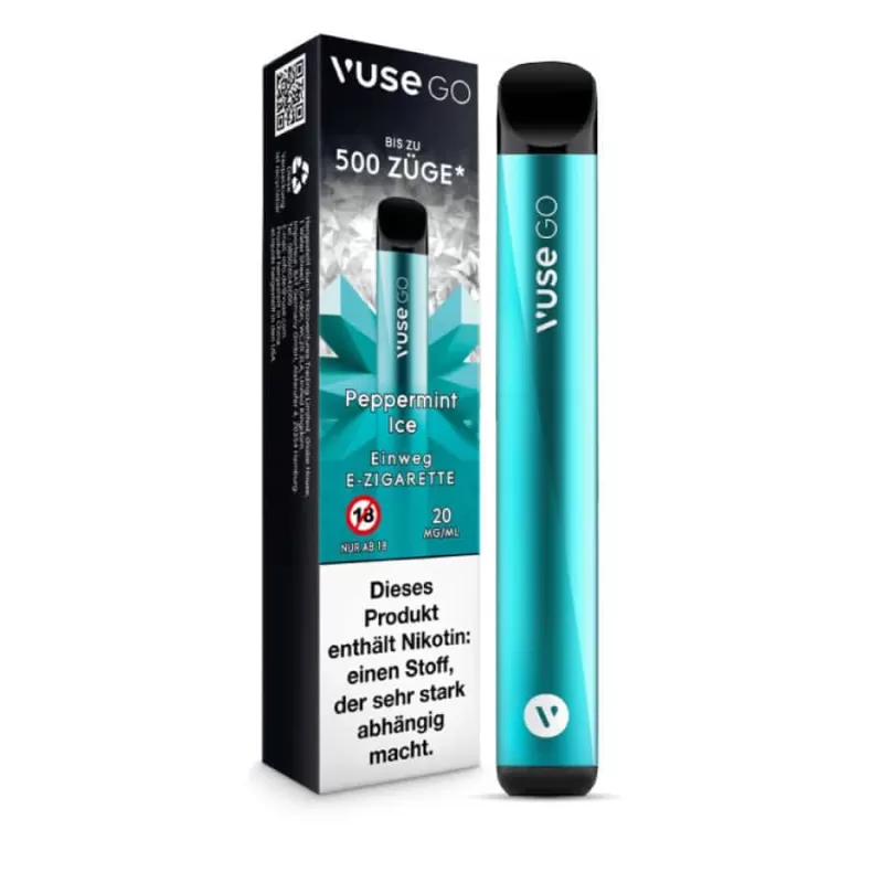 Vuse GO 700 – Peppermint Ice - Vape Product; Milchsäure, Wasser; 20mg/ml - Image 3