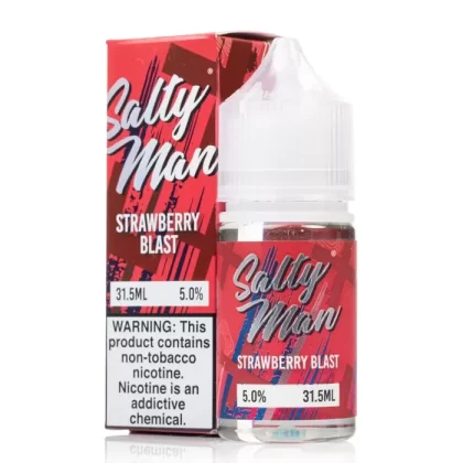 Strawberry Blast – Salty Man – 31.5mL