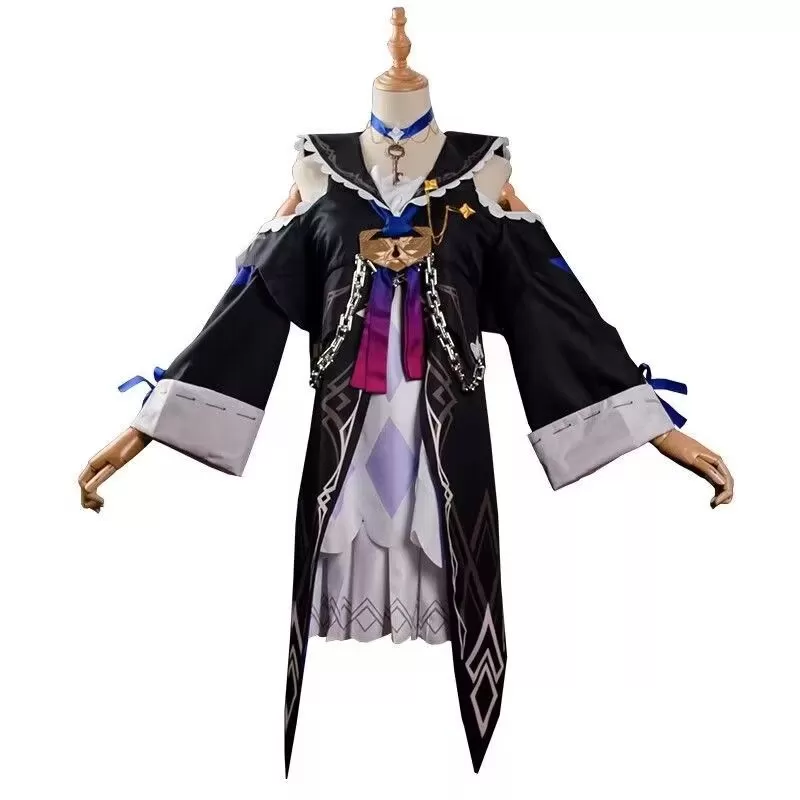 Herta Style Costume Sci-Fi Genius Society Scientist Cosplay Outfit - Image 3