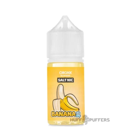 ORGNX Salt – Banana Ice 30mL - Nicotine Strength#35mg>50mg