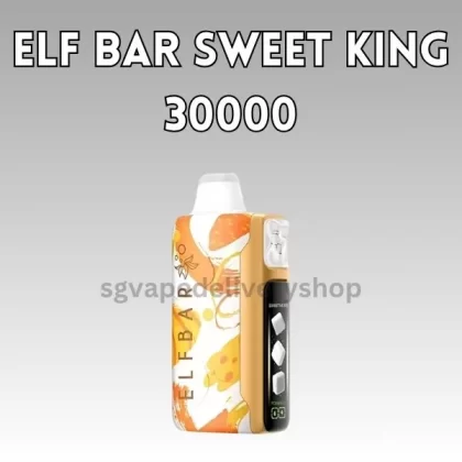 Elf Bar Sweet King 30000 Puffs - Blackberry Peach Lemonade