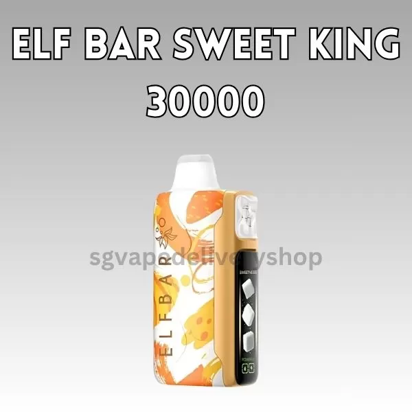 Elf Bar Sweet King 30000 Puffs - Blackberry Peach Lemonade