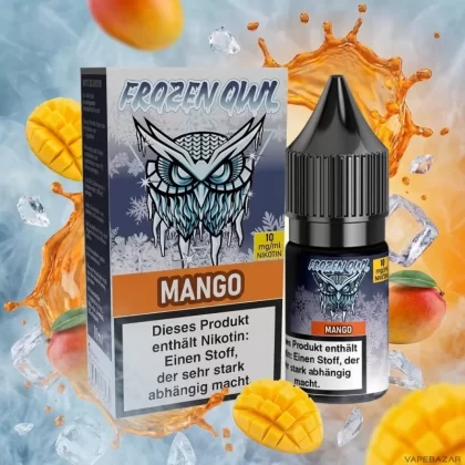 Frozen OWL Nikotinsalz Liquid – Mango - Vapebazar