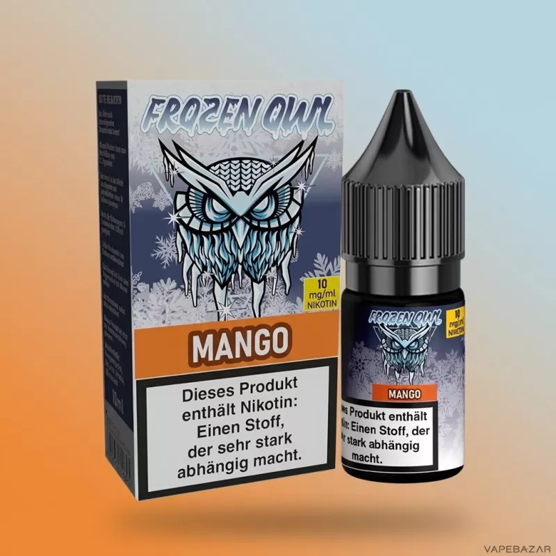 Frozen OWL Nikotinsalz Liquid – Mango - Vapebazar - Image 2