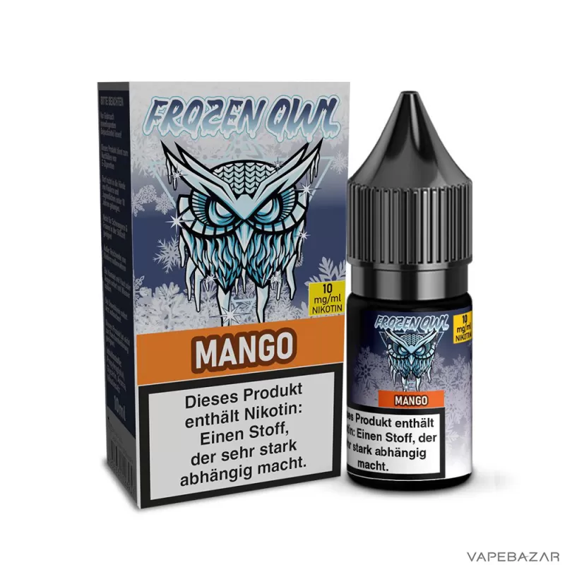 Frozen OWL Nikotinsalz Liquid – Mango - Vapebazar - Image 3