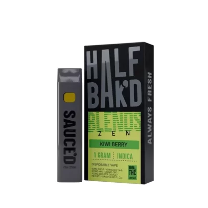 Half Baked Zen Blends 1G Disposable – THC-P + Delta-8 - Discountvapepen