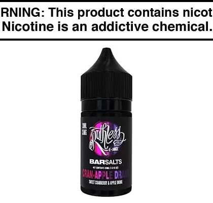 CRAN APPLE DRANK BY RUTHLESS SALTS 30ML - Vapejuice