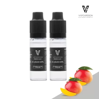 Vapoursson e-Liquid – Mango 0mg 10ml Bottle x 2 Pack | Cigee