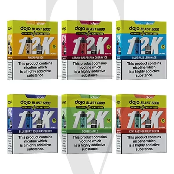 VAPORESSO DOJO BLAST 10MG – 12K BUNDLE
