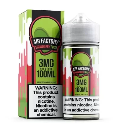 Strawberry Twist E-Liquid by Air Factory - Size#100ml~Nicotine#3MG