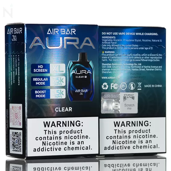 Air Bar Aura 25K Disposable - Clear / Single - Image 3