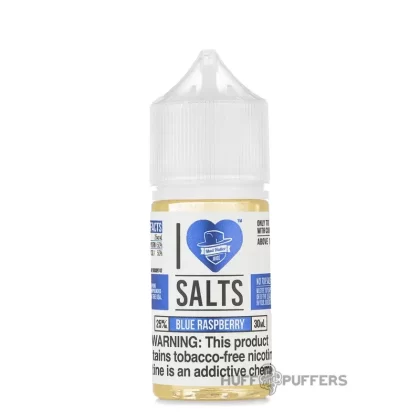 I Love Salts – Blue Raspberry 30mL - Nicotine Strength#25mg>50mg