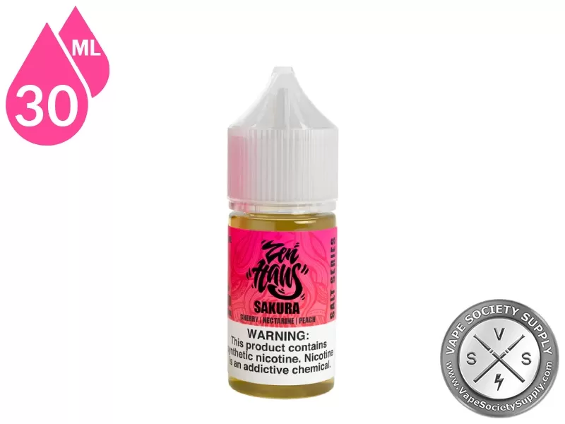 Sakura Zen Haus Salt 30ml | Nicotine Salt - Image 3