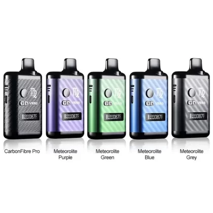 ANIX VIRGO Dry Herb Vaporizer Kit - Color#CarbonFibre Pro>Meteorite Purple>Meteorite Green>Meteorite Blue>Meteorite Grey (91C01A)