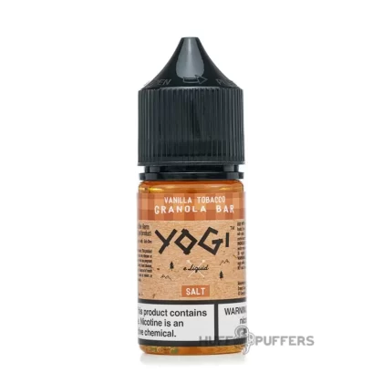 Yogi Salt – Vanilla Tobacco Granola Bar 30mL - Vape Product, Vape Product
