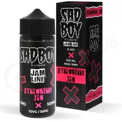 Strawberry Jam Shortfill E-Liquid by Sadboy 100ml - Ecigpremium