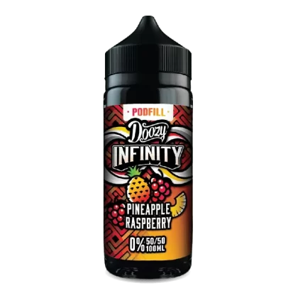 Doozy Infinity 100ml Shortfill E-Liquid 50VG Pineapple Raspberry - Title#0mg