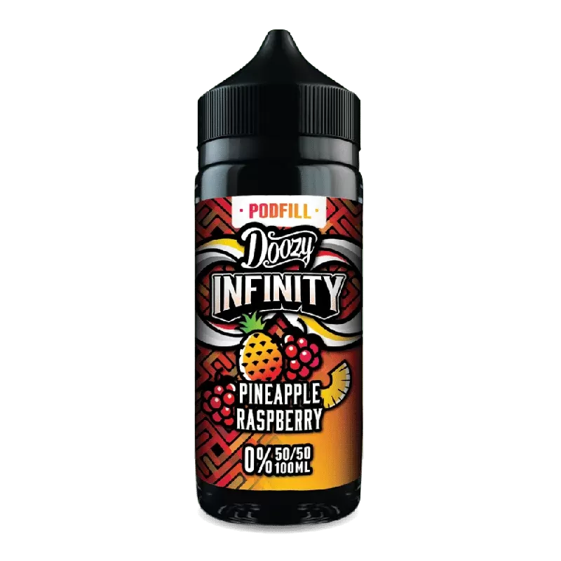 Doozy Infinity 100ml Shortfill E-Liquid 50VG Pineapple Raspberry - Title#0mg
