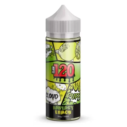 Team 120 Fantasy Lemon 100ml- e-juice utan nikotin