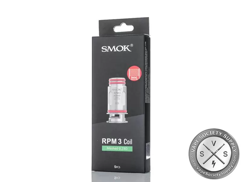 SMOK RPM 3 Replacement Coils - 0.15Ω Meshed, 0.23Ω Meshed - Image 2