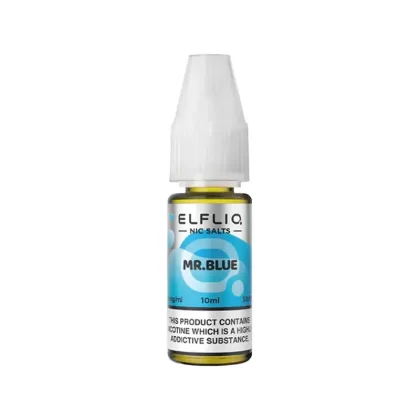 Elf Bar Elfliq Mr Blue Nic Salt E-Liquid - 10mg - Vape Product (228150)