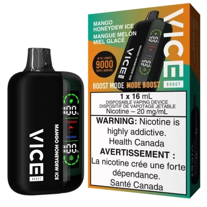 Vice Boost Disposable Vape – Mango Honeydew Ice