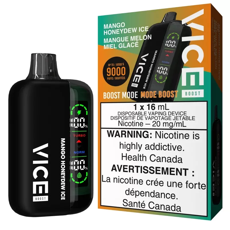 Vice Boost Disposable Vape – Mango Honeydew Ice