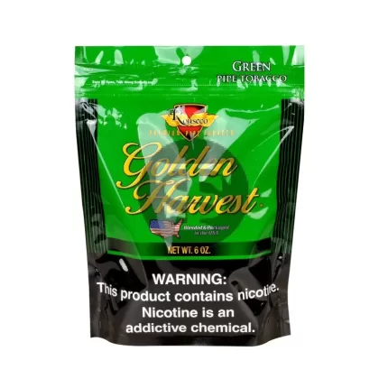 Golden Harvest Mint Blend Pipe Tobacco 6 oz. Bag - Vape Store