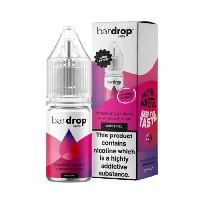 Bar Drop Strawberry Cherry Raspberry Ice