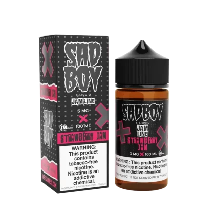 Sadboy Strawberry Jam 100ml Vape Juice - Eightvape