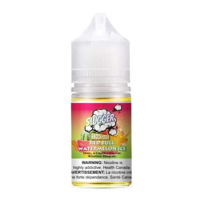 SLUGGER Knock Out Salt – Red Bull Watermelon Ice 30ml (20, 35, 50mg) - Vape Product, Vape Product