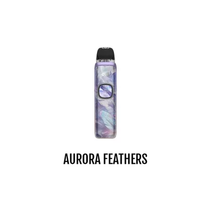 Caliburn G5 Pod Kit - Aurora Feathers, Black Carbon