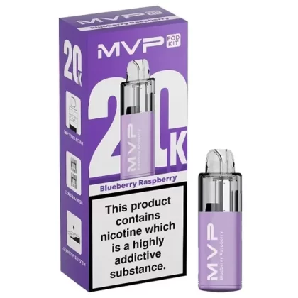 Innokin MVP 20k Replacement Pods - Blueberry Raspberry, Blueberry Sour Raspberry
