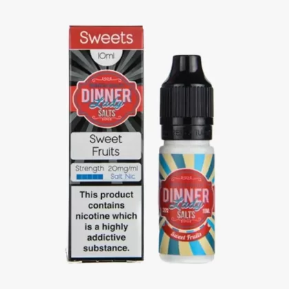 Sweet Fruits Nic Salt E-Liquid by Dinner Lady - 10mg