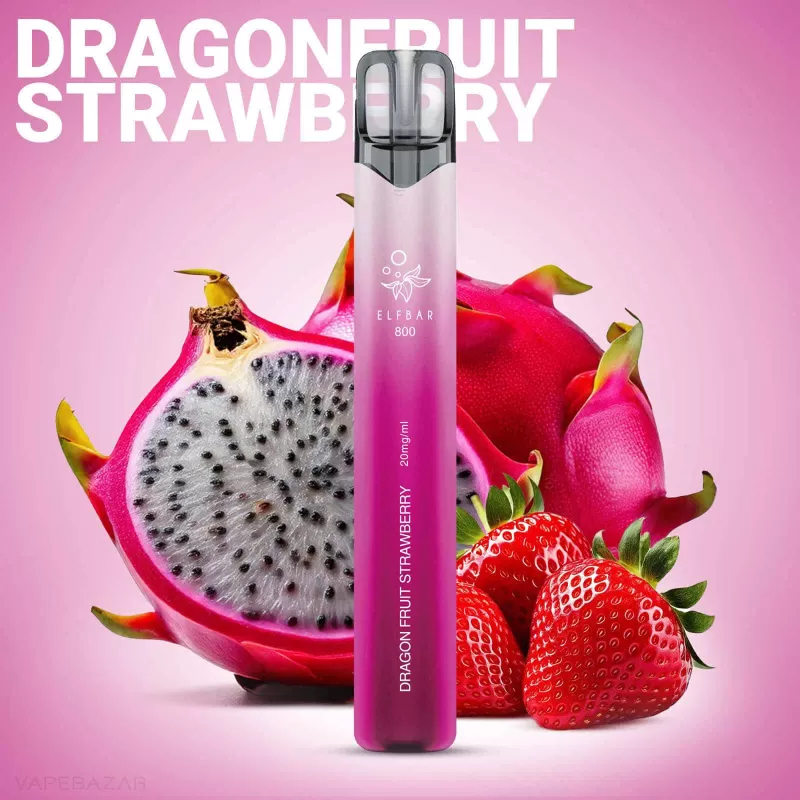 Elf Bar 800 – Dragonfruit Strawberry - Elf Bar / ca. 800 / 550 mAh / 20mg/ml