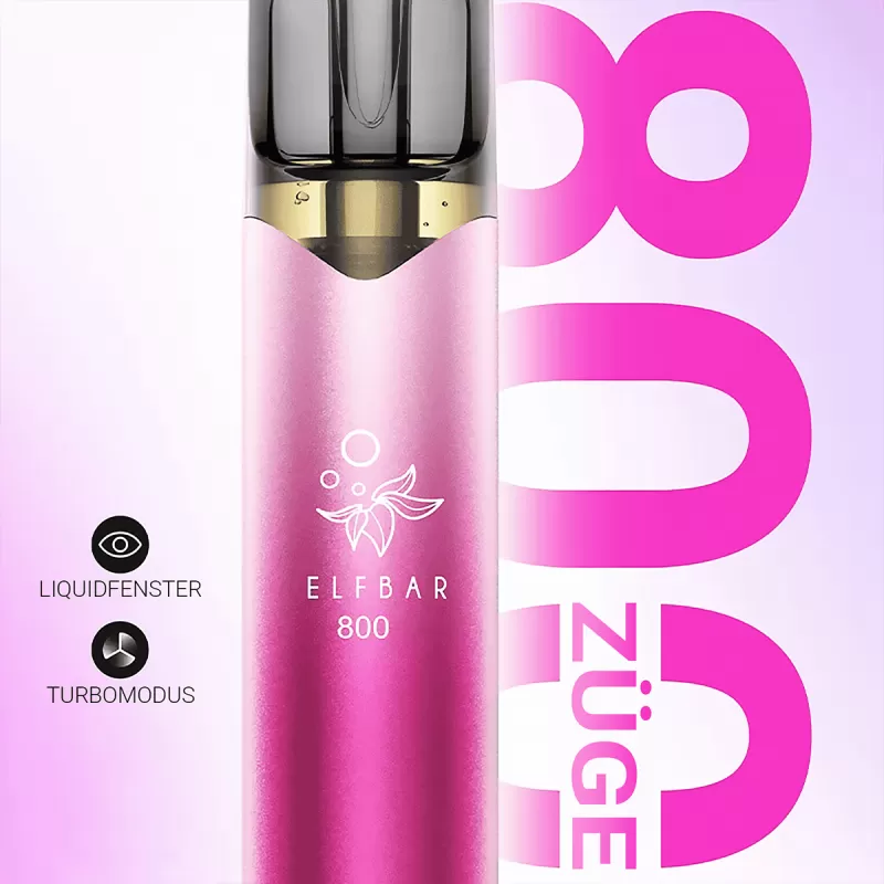 Elf Bar 800 – Dragonfruit Strawberry - Elf Bar / ca. 800 / 550 mAh / 20mg/ml - Image 2