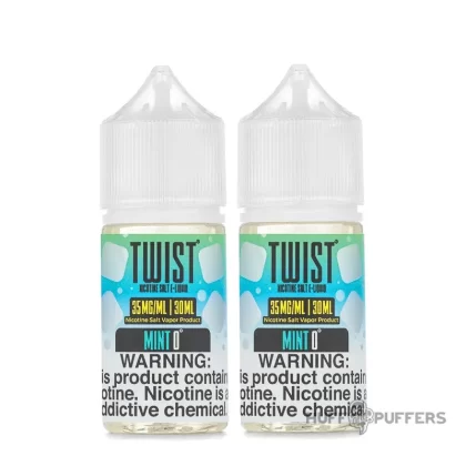 Twist Salt – Mint 0° (Arctic Cool Mint) 60mL - Vape Product, Vape Product (D896AF)