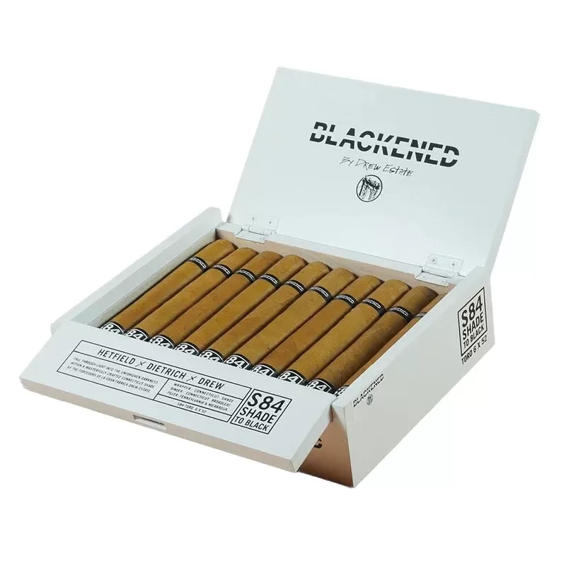 Blackened S84 - Product#Toro (6.0" x 52)>Robusto (5.0" x 50)~Packaging#Box of 20>Pack of 5