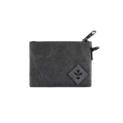 Revelry Mini Broker - Smell Proof Zippered Small Stash Bag - Camo Brown