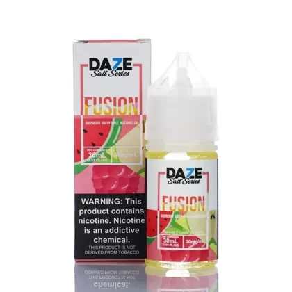 7 Daze Fusion TFN Salt - Raspberry Green Apple Watermelon - 30ml (Discontinued) - 50mg