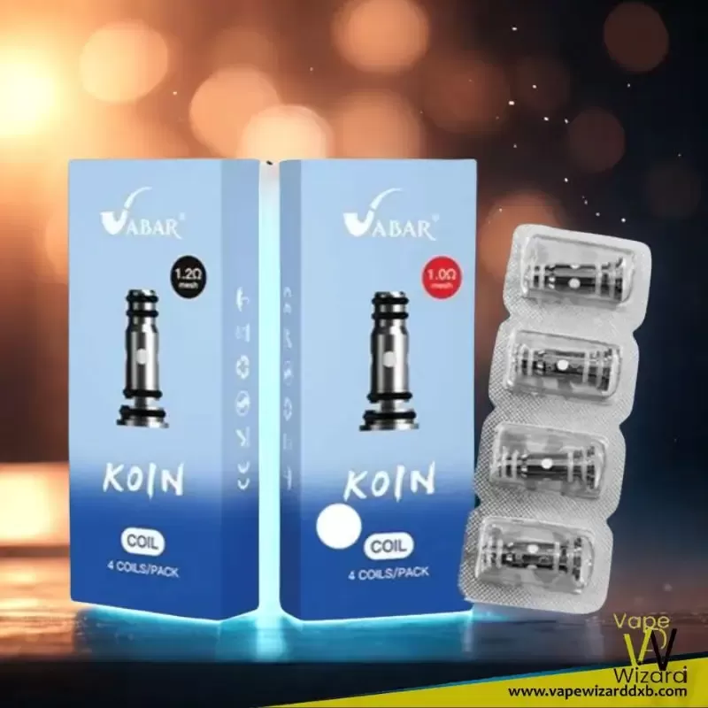 VABAR Koin Replacement Coils (4 PCS) - Vapewizarddxb