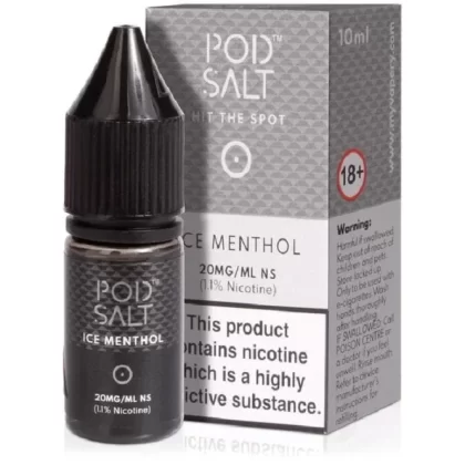 Pod Salt Ice Menthol Nicotine Salt E Liquid (10ml)