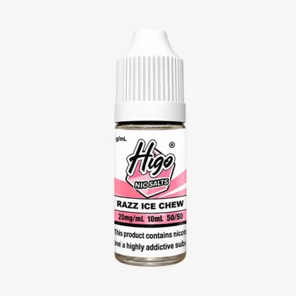 Higo Crystal Razz Ice Chew Nic Salt - 10mg
