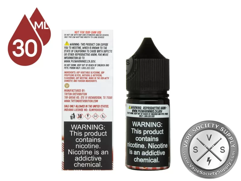Strawberry PB & Jam Monster Salt 30ml - Image 3