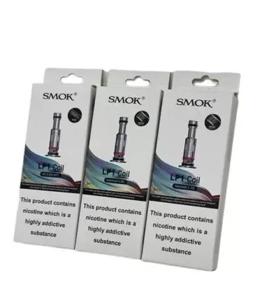SMOK LP1 Replacement Coils for Novo 4, Novo 4 Mini, NFIX Pro – Pure Flavour & Leakproof Design (Pack of 5)